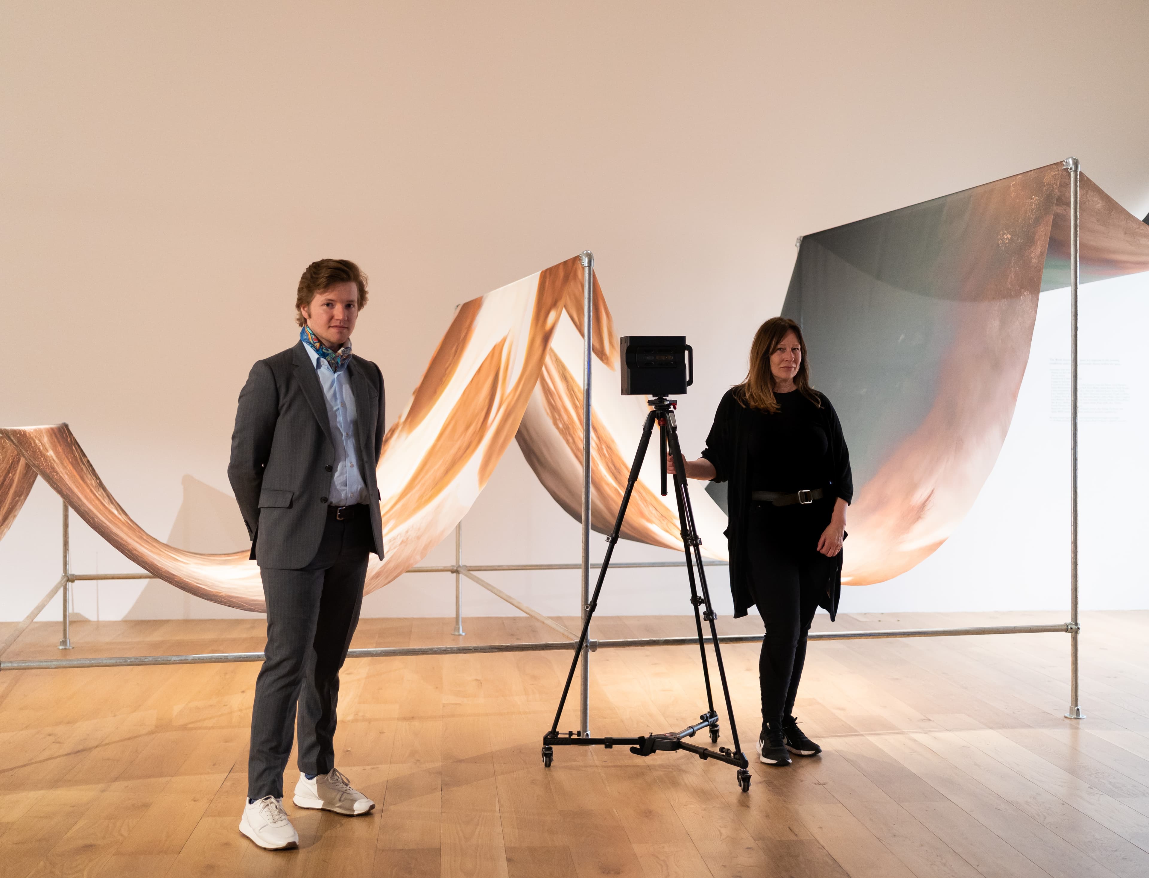 V21 Artspace Co-Founders Joe Clark and Claire Cutts providing digital consulting