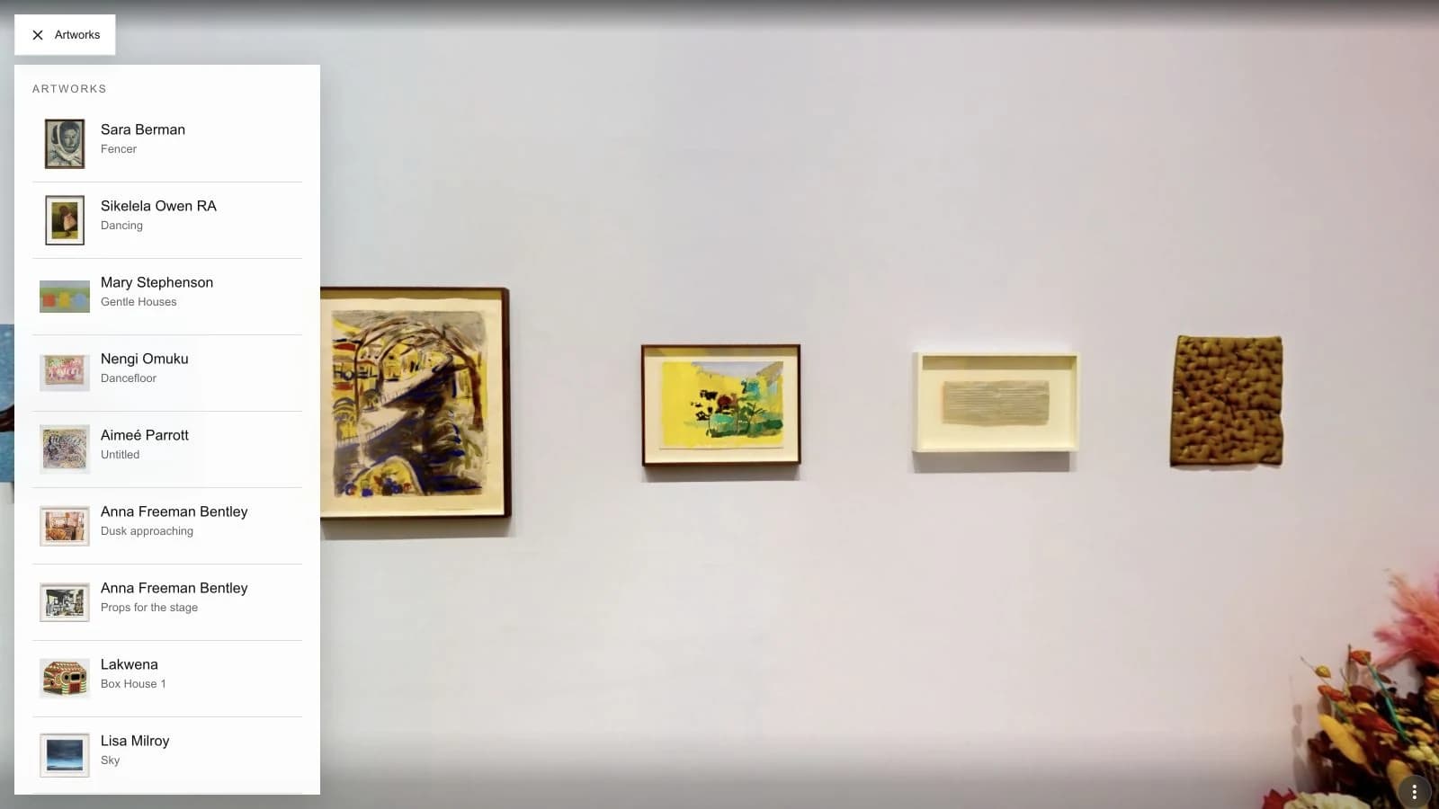 متاحة الآن: واجهة V21 Artspace المخصصة للجولات الافتراضية