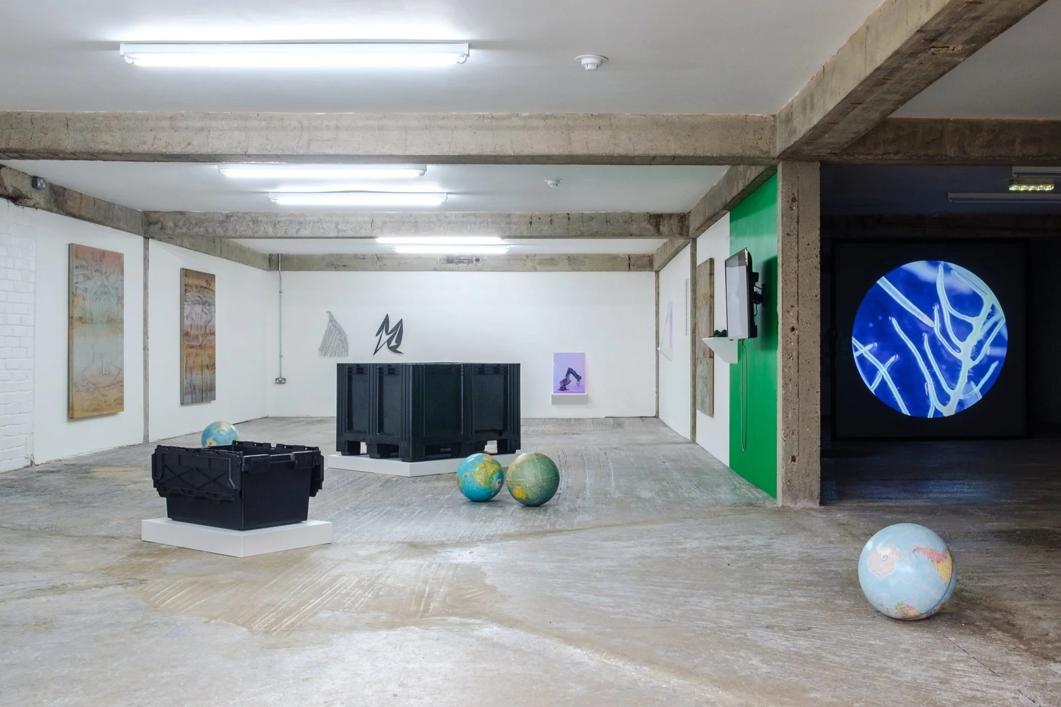 V21 Artspace team at work