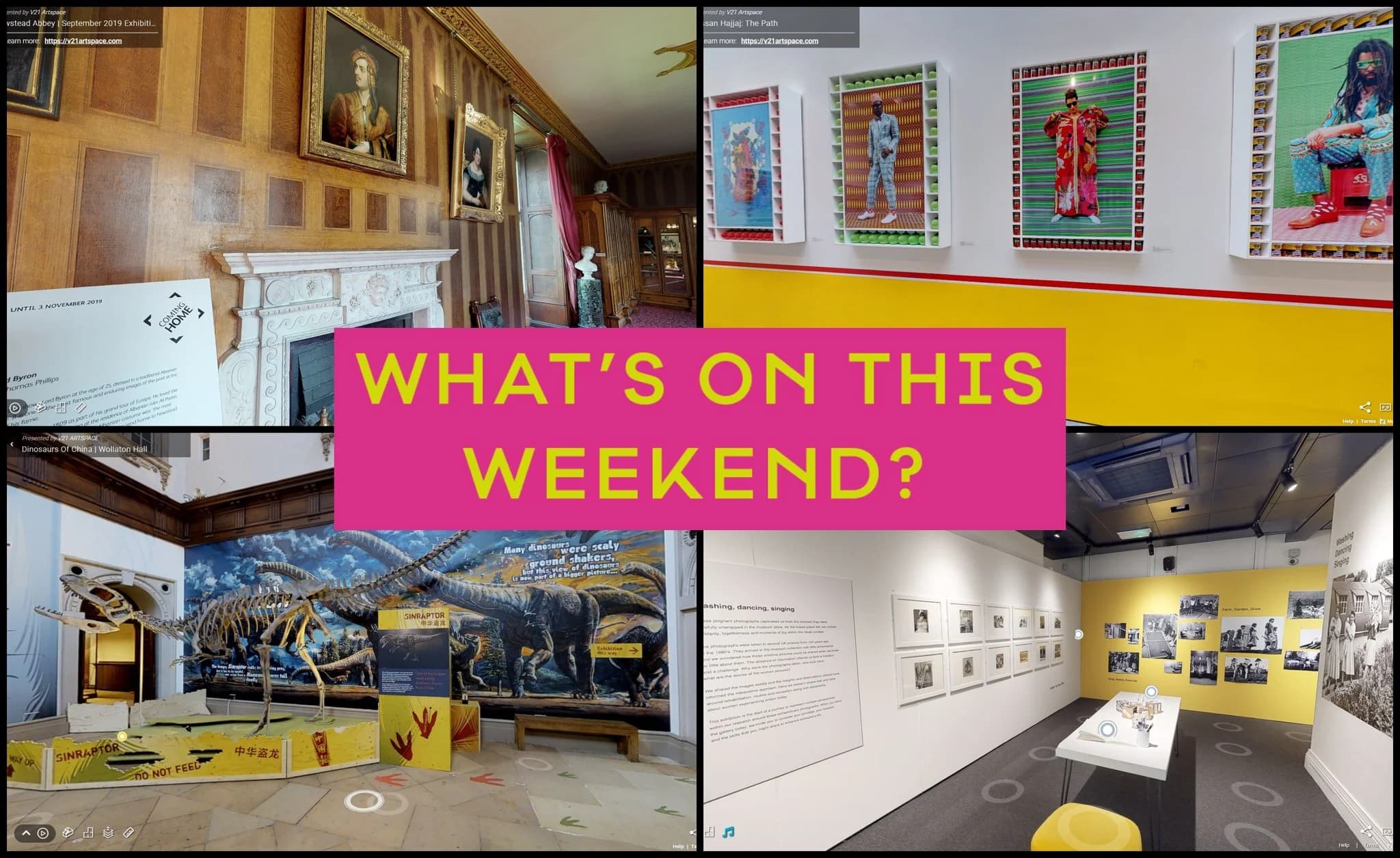 Things To Do This Weekend: Cultural Experiences You Can Enjoy from Home with V21 Artspace